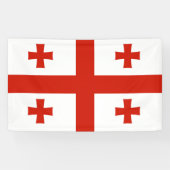 Georgienflagge Banner (Horizontal)