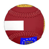 Georgienflagge Baseball (Vorderseite)