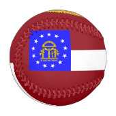 Georgienflagge Baseball (Vorderseite Links)