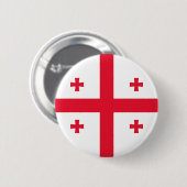 Georgienflagge Button (Vorne & Hinten)