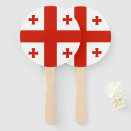 Georgienflagge Fächer