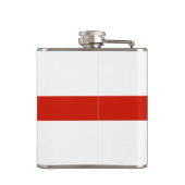 Georgienflagge Flachmann (Rückseite)