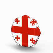 Georgienflagge Fotoblock (Rechts)