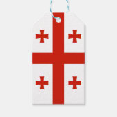 Georgienflagge Geschenkanhänger (Vorderseite)