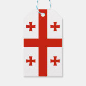 Georgienflagge Geschenkanhänger (Rückseite)