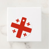 Georgienflagge Geschenkanhänger (Beispiel)