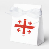 Georgienflagge Geschenkschachtel (Vorderseite)