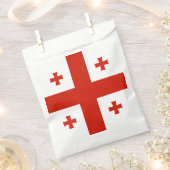 Georgienflagge Geschenktütchen (Ausgeschnitten)
