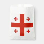 Georgienflagge Geschenktütchen (Vorderseite)