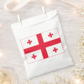 Georgienflagge Geschenktütchen (Ausgeschnitten)