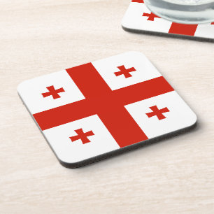 Georgienflagge Getränkeuntersetzer