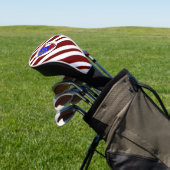 Georgienflagge Golf Headcover (In SItu)