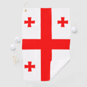 Georgienflagge Golfhandtuch (Insitu)