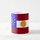 Georgienflagge Kaffeetasse (Mittel)