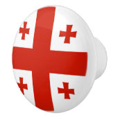 Georgienflagge Keramikknauf (Rechts)