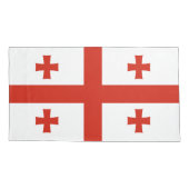 Georgienflagge Kissenbezug (Rückseite)