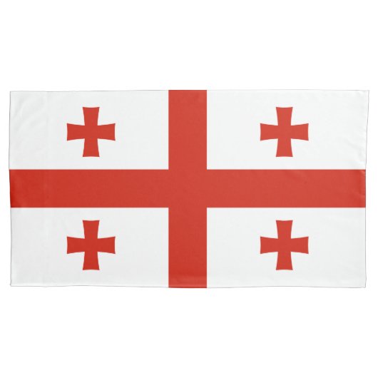 Georgienflagge Kissenbezug (Vorderseite)
