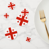 Georgienflagge Konfetti (Gruppe)