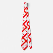 Georgienflagge Krawatte (Vorderseite)