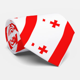 Georgienflagge Krawatte