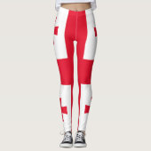 Georgienflagge Leggings (Vorderseite)