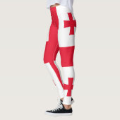 Georgienflagge Leggings (Links)