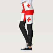 Georgienflagge Leggings (Links)