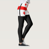 Georgienflagge Leggings (Rechts)