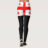 Georgienflagge Leggings (Rückseite)