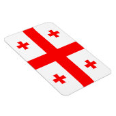 Georgienflagge Magnet (Rechte Seite)