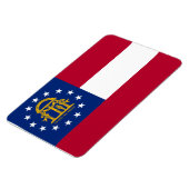 Georgienflagge Magnet (Linke Seite)