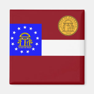 Georgienflagge Magnet