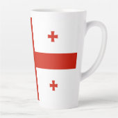 Georgienflagge Milchtasse (Rechts)