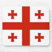 Georgienflagge Mousepad (Vorne)