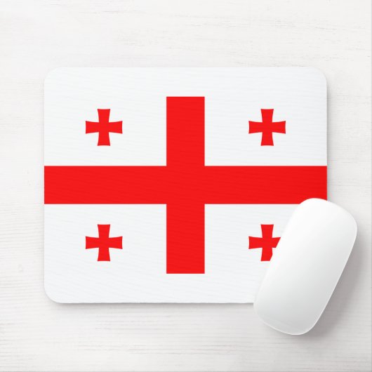 Georgienflagge Mousepad (Mit Mouse)