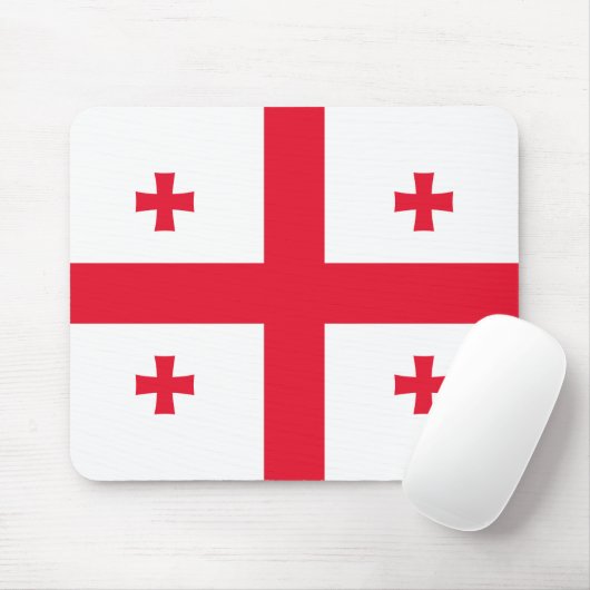 Georgienflagge Mousepad (Mit Mouse)