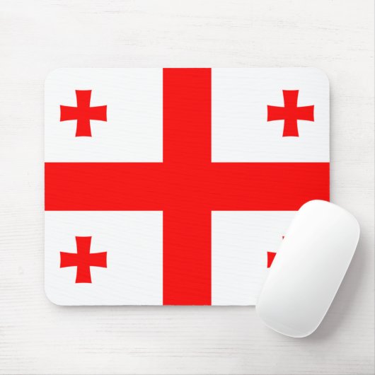 Georgienflagge Mousepad (Mit Mouse)