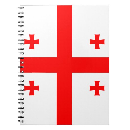 Georgienflagge Notizblock (Vorderseite)