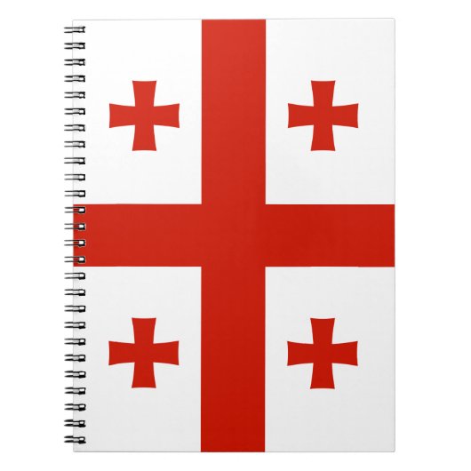 Georgienflagge Notizblock (Vorderseite)