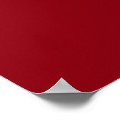 Georgienflagge Poster (Ecke)