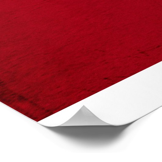 Georgienflagge Poster (Ecke)