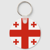 Georgienflagge Schlüsselanhänger (Rückseite)