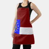 Georgienflagge Schürze (InSitu)