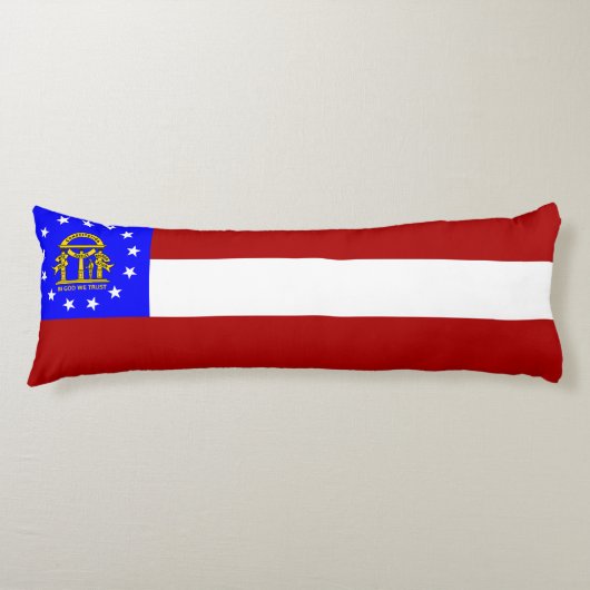 Georgienflagge Seitenschläferkissen (Vorderseite)