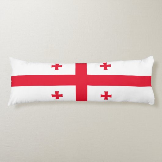 Georgienflagge Seitenschläferkissen (Vorderseite)