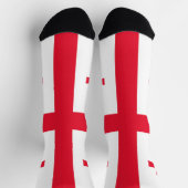 Georgienflagge Socken (Oben)