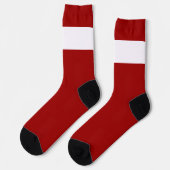 Georgienflagge Socken (Linkes Detail)