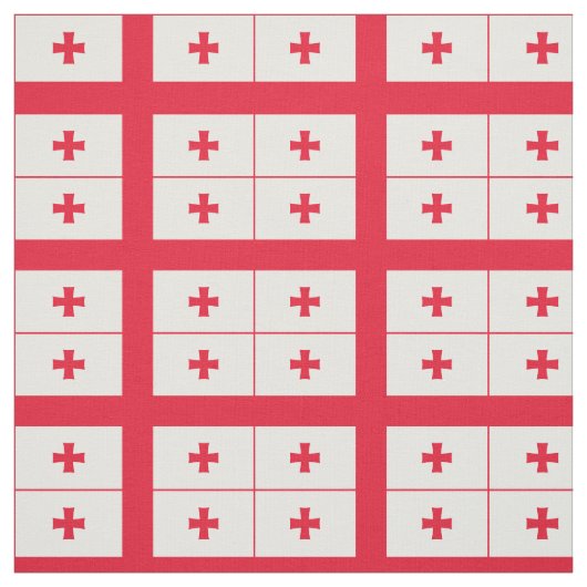 Georgienflagge Stoff (Muster)