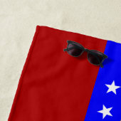 Georgienflagge Strandtuch (Beispiel)