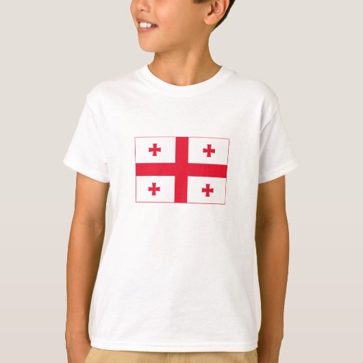 Georgienflagge T-Shirt (Vorderseite)